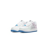 Nike Air Force 1 '07 LX UV Reactive DA8301-100 - Stylish White Sneakers with UV Color-Changing Panels & Blue Sole