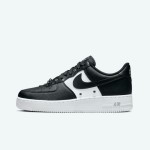 Nike Air Force 1 '07 PRM DA8571-001 - Black & White Leather Sneakers with Classic Design