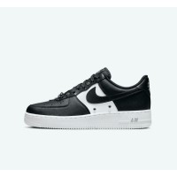 Nike Air Force 1 '07 PRM DA8571-001 - Sleek Black & White Leather Sneakers with Classic Design and Timeless Appeal