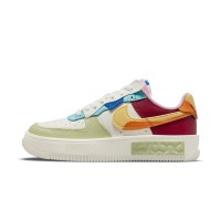 Nike Air Force 1 Fontanka 'St. Petersburg Raves' DO6719-100 - Multi-Color Patchwork Artistic Low-Top Sneakers