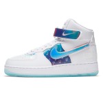 Nike Air Force 1 High "Have A Good Game" DC2111-191 White and Iridescent Sneakers with Gaming-Inspired Design