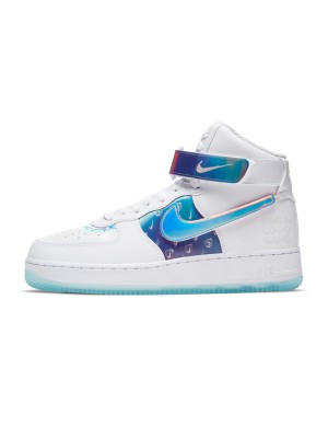 Nike Air Force 1 High "Have A Good Game" DC2111-191 White & Iridescent Sneakers | Gaming-Inspired Style