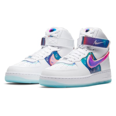 Nike Air Force 1 High "Have A Good Game" DC2111-191 White & Iridescent Sneakers | Gaming-Inspired Style