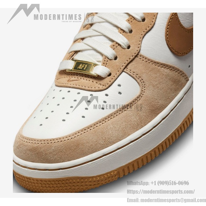 Nike Air Force 1 LXX "Vachetta Tan" DX1193-200 Premium Suede and Leather Sneakers