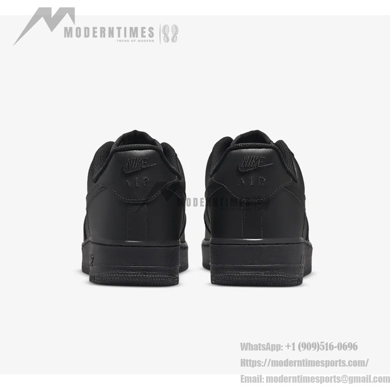 Nike Air Force 1 Low 'Triple Black' - All-Black Sneakers with Minimalist Design