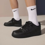 Nike Air Force 1 Low 'Triple Black' - All-Black Sneakers with Minimalist Design