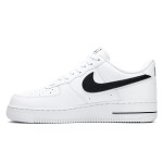 Nike Air Force 1 Low '07 3 White/Black AO2423-101 Sneakers featuring premium leather and bold black Swoosh