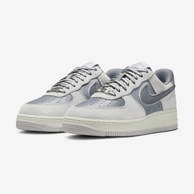 Nike Air Force 1 Low 'Athletic Club' - Light Grey Suede & Leather Sneakers for a Retro Look | DQ5079-001