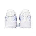 Nike Air Force 1 Low "Blue Floral" CW2288-111 White Sneakers with Floral Design