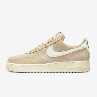 Nike Air Force 1 Low 'Certified Fresh' - Beige Suede & Canvas Sneakers for a Classic Style | DO9801-200