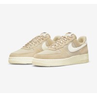 Nike Air Force 1 Low 'Certified Fresh' - Beige Suede & Canvas Sneakers for a Classic Style | DO9801-200