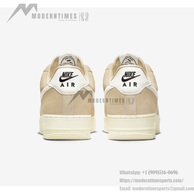 Nike Air Force 1 Low 'Certified Fresh' - Beige Suede and Canvas Sneakers for a Classic Style