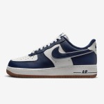 Nike Air Force 1 Low 'College Pack' - Navy & White Sneakers with Gum Sole for Classic Collegiate Style