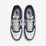 Nike Air Force 1 Low 'College Pack' - Navy & White Sneakers with Gum Sole for Classic Collegiate Style