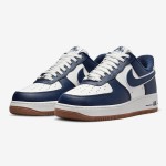 Nike Air Force 1 Low 'College Pack' - Navy & White Sneakers with Gum Sole for Classic Collegiate Style