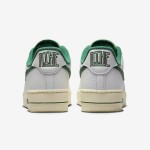 Nike Air Force 1 Low 'Command Force' - White Sneakers with Green Swoosh & Retro Style