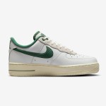 Nike Air Force 1 Low 'Command Force' - White Sneakers with Green Swoosh & Retro Style