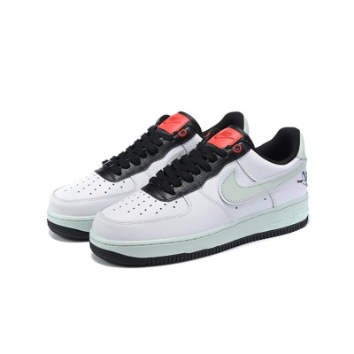 Nike Air Force 1 Low 'Crane' - White Sneakers with Embroidered Crane Detail & Black Accents for a Unique Style | DA8482-100