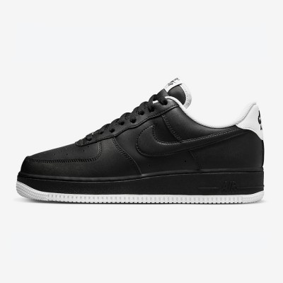 Nike Air Force 1 Low 'Schwarz & Weiß' - Stilvolle Schwarze Sneaker mit Weißen Akzenten für Jeden Tag | DH7561-001