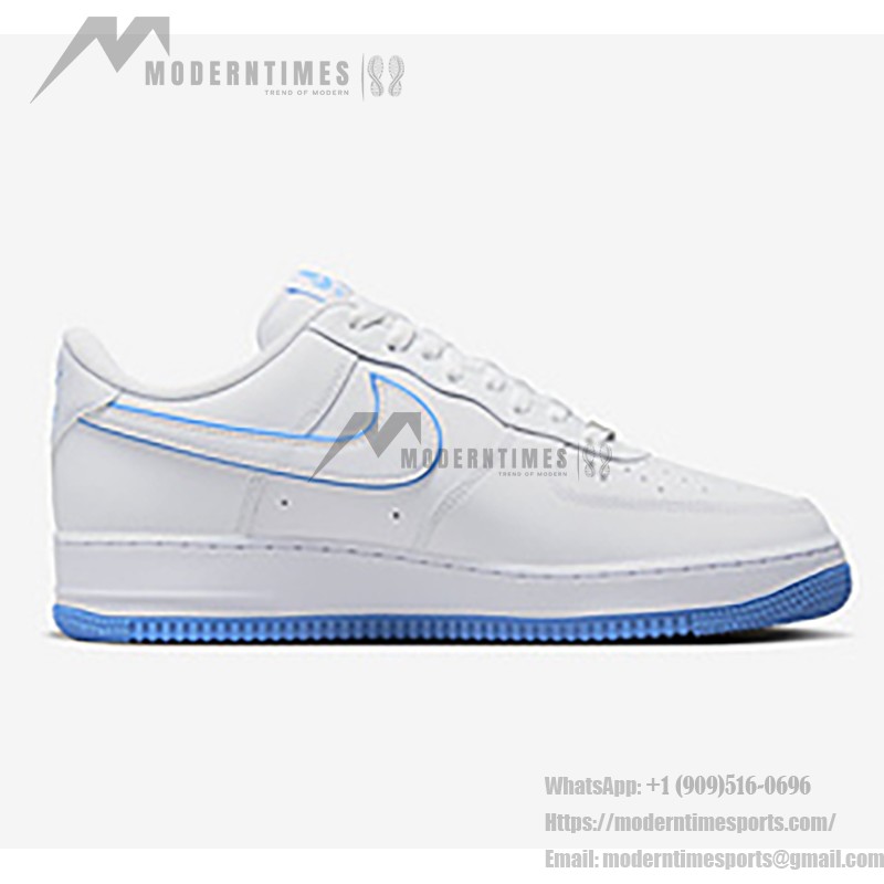 Nike Air Force 1 Low DV0788-101 White & Ice Blue Sneakers