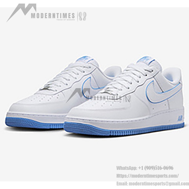 Nike Air Force 1 Low DV0788-101 White & Ice Blue Sneakers