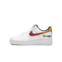 Nike Air Force 1 Low 'Drew League' - White Sneakers with Fiery Swoosh & Exclusive Drew League Branding | DM7578-100