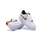 Nike Air Force 1 Low 'Drew League' - White Sneakers with Fiery Swoosh & Drew League Branding