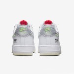 Nike Air Force 1 Low 'Just Do It' - White Sneakers with Neon Swoosh and Signature Branding