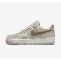 Nike Air Force 1 Low 'Neutral Tone' - Beige Leather Sneakers with Earthy Swoosh for Minimalist Style | FB8483-100