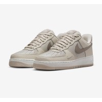 Nike Air Force 1 Low 'Neutral Tone' - Beige Leather Sneakers with Earthy Swoosh for Minimalist Style | FB8483-100