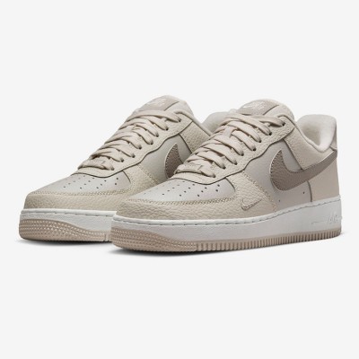 Nike Air Force 1 Low 'Neutral Tone' - Beige Leather Sneakers with Earthy Swoosh for Minimalist Style | FB8483-100