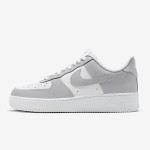 Nike Air Force 1 Low Gray White FD9763-101 Casual Sneakers