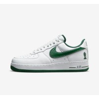 Nike Air Force 1 Low 'Four Horsemen' - White Sneakers with Green Swoosh & Chess Knight Detail for a Distinctive Look | FB9128-100