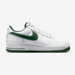 Nike Air Force 1 Low 'Four Horsemen' - White Sneakers with Green Swoosh & Chess Knight Detail