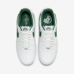 Nike Air Force 1 Low 'Four Horsemen' - White Sneakers with Green Swoosh & Chess Knight Detail