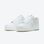 Nike Air Force 1 Low 'GOT 'EM' DC3287-111 - White Leather Sneakers with Pink Gradient Heel