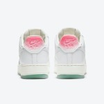 Nike Air Force 1 Low 'GOT 'EM' DC3287-111 - White Leather Sneakers with Pink Gradient Heel