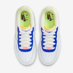 Nike Air Force 1 Low 'Player One' GS - White Sneakers with Neon and Blue Accents for a Retro Look