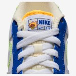 Nike Air Force 1 Low 'Player One' GS - White Sneakers with Neon and Blue Accents for a Retro Look