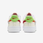 Nike Air Force 1 Low 'Year of the Rabbit' GS - Cream Sneakers with Orange Swoosh and Rabbit Details