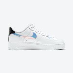 Nike Air Force 1 Low "Have A Good Game" DC0710-191 White Sneakers with Iridescent Overlays and Glow-in-the-Dark Details