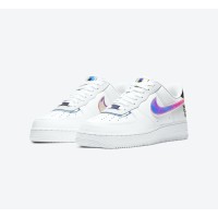 Nike Air Force 1 Low "Have A Good Game" DC0710-191 White Sneakers | Gaming-Inspired Iridescent Design