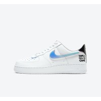 Nike Air Force 1 Low "Have A Good Game" DC0710-191 White Sneakers | Gaming-Inspired Iridescent Design