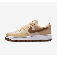 Nike Air Force 1 Low "Inspected By Swoosh" - Cream & Brown Sneakers for a Classic Vintage Look | DQ7660-200