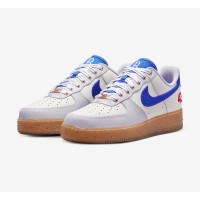 Nike Air Force 1 Low "Jackie Robinson" - White & Blue Sneakers with Red 42 Detail for a Classic Look | FN1868-100