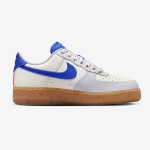 Nike Air Force 1 Low "Jackie Robinson" - White and Blue Sneakers with Red 42 Detail