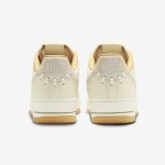 Nike Air Force 1 Low "NAI-KE" FN0369-101 - Cream and Natural Leather Woven Sneaker