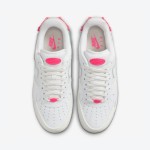 Nike Air Force 1 Low "Pink Bling" DX6061-111 - White Leather with Pink Chain and Accents