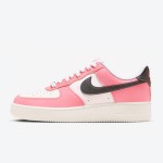 Nike Air Force 1 Low "Pink Foam" FQ6850-621 - Pink Leather with Black Swoosh