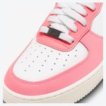 Nike Air Force 1 Low "Pink Foam" FQ6850-621 - Pink Leather with Black Swoosh